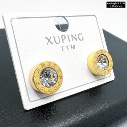 Сережки Xuping14К 10375 (1см.)